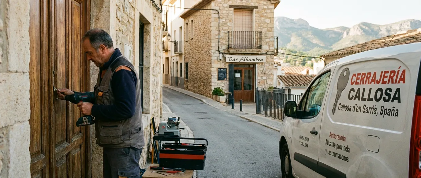 Cerrajeros en Callosa d'en Sarrià 24 Horas